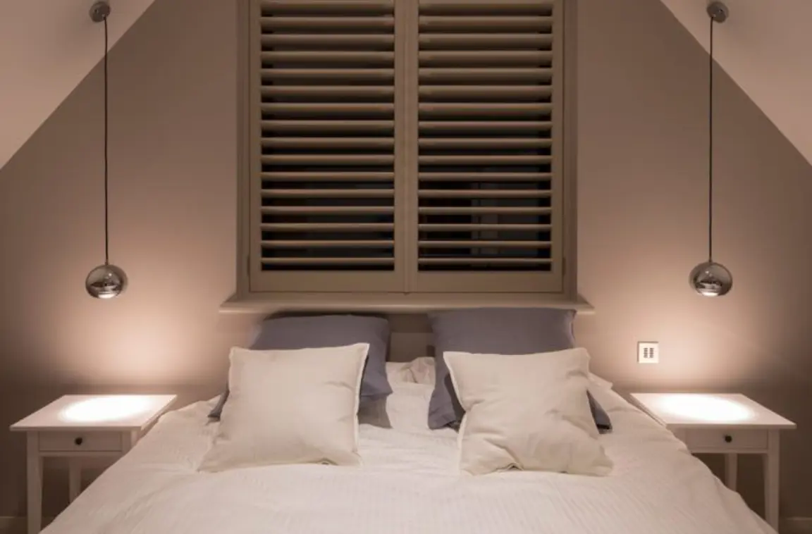 Triangular loft shutters