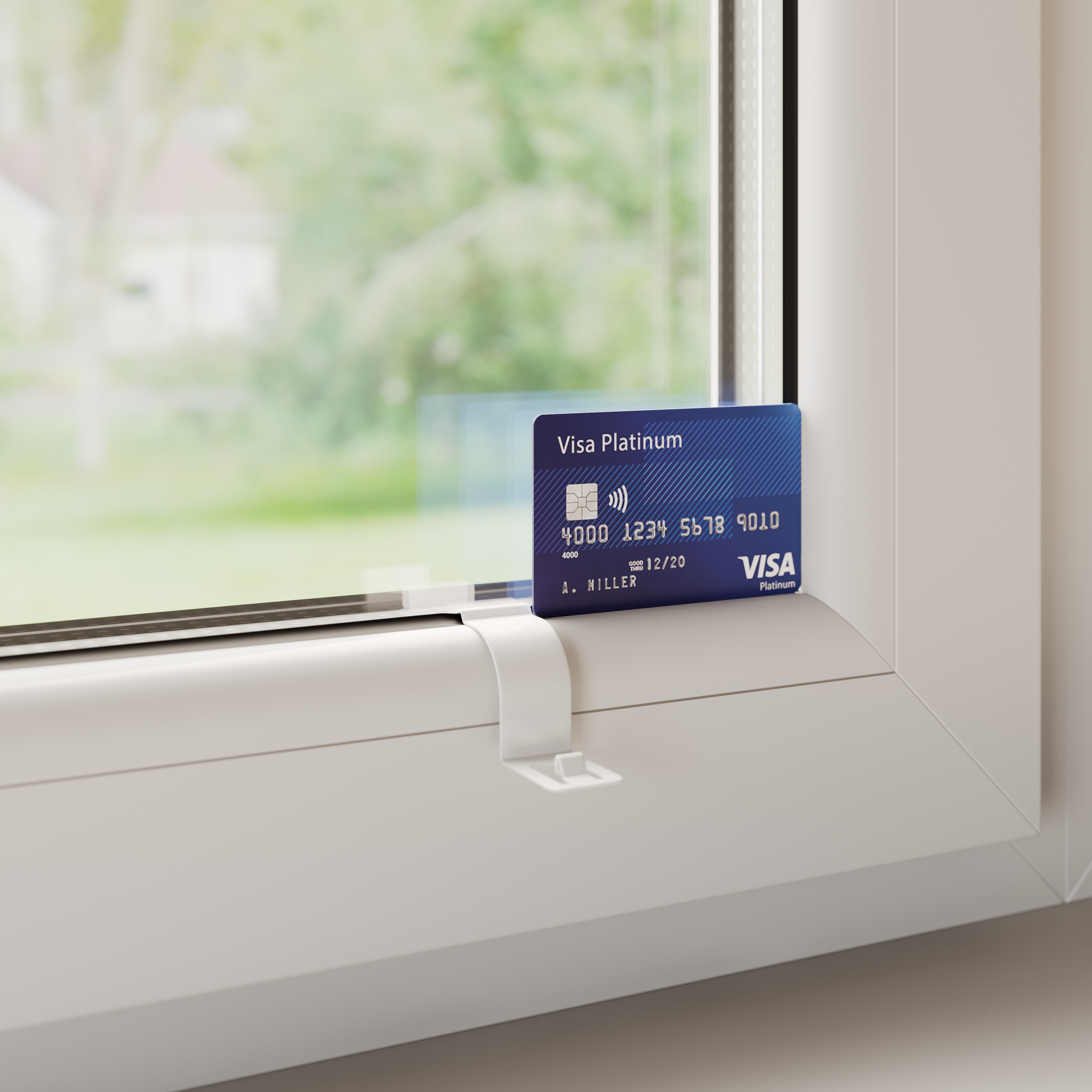 Bracket Installation With Card