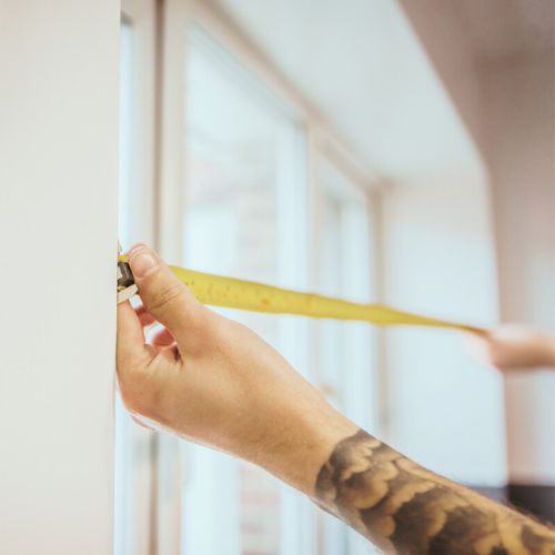 Measuring windows for shutters