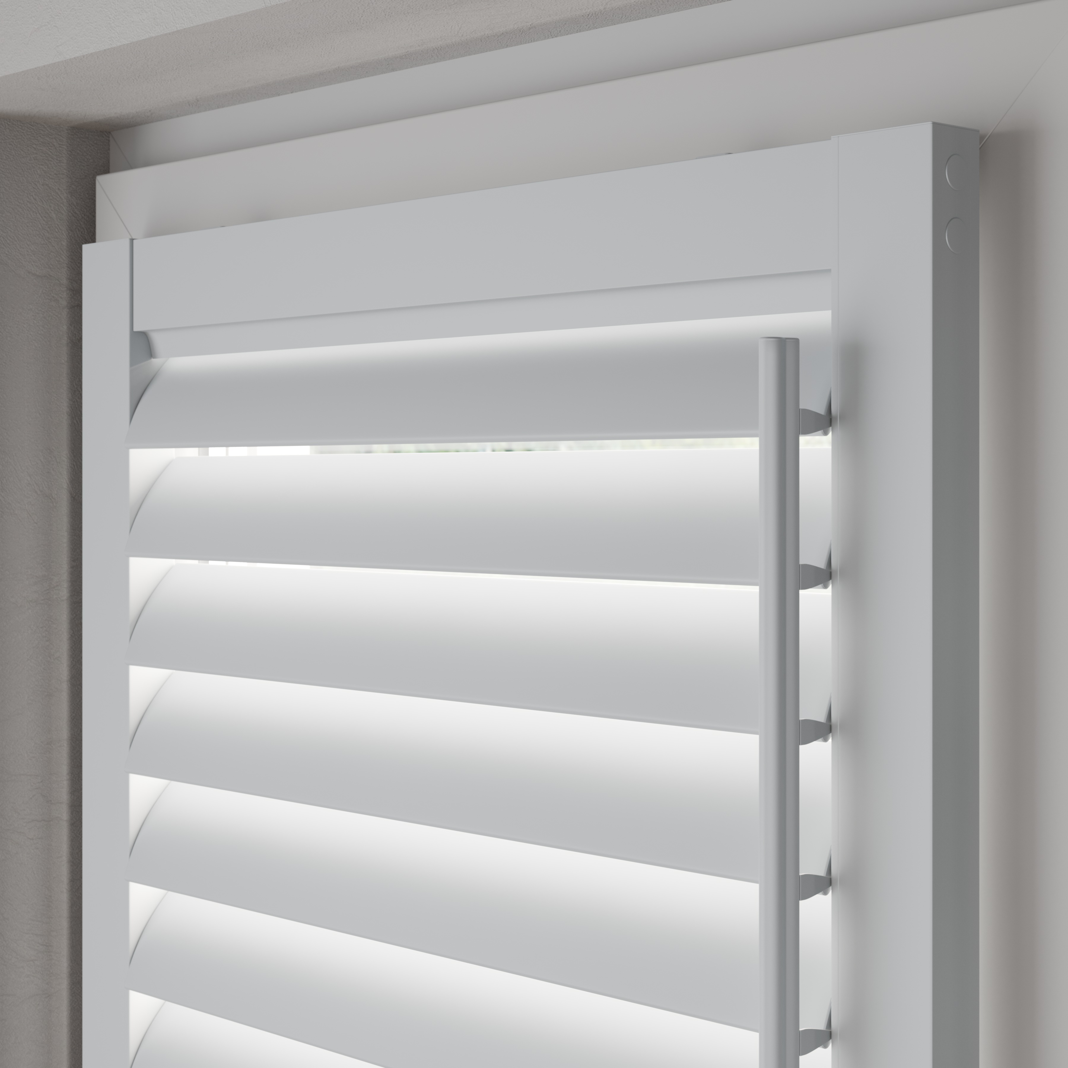 Perfectfit Tilt Rod Artic White