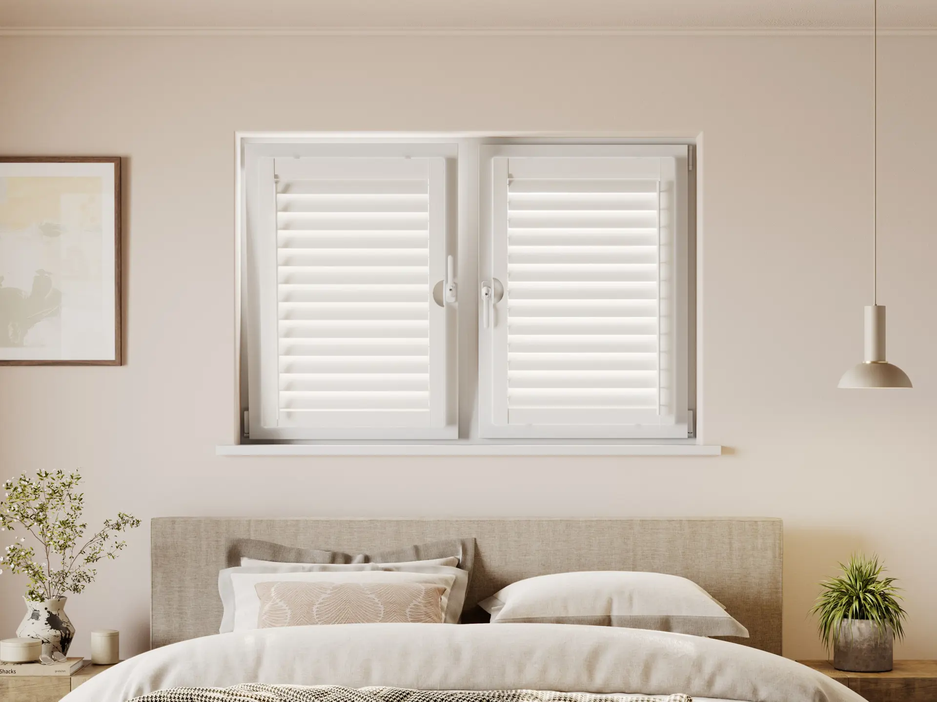 Perfectfit Full Height Window Open Cotton White