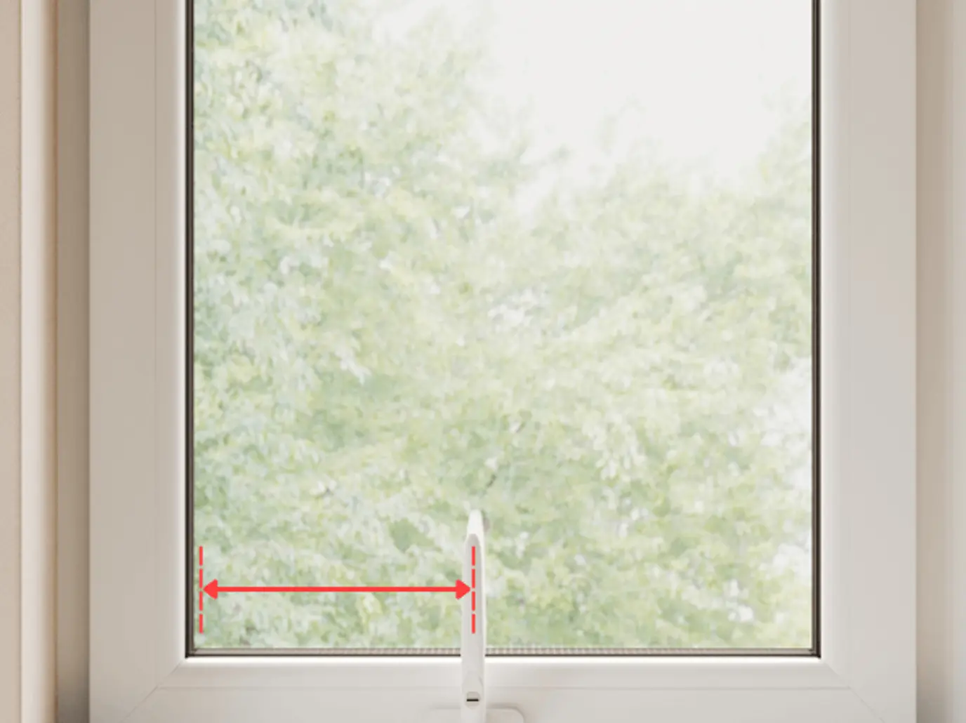 checking handle for perfect fit shutters